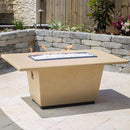 American Fyre Designs 54" Cosmopolitan Rectangle Gas Firetable 635-WA-11-M4NC