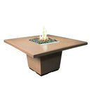 American Fyre Designs 60" Cosmopolitan Square Dining Gas Firetable 642-SM-11-M6NC