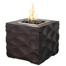 American Fyre Designs 25" Voro Cube Gas Firetable 726-BA-11-M2NC