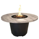 American Fyre Designs 48" Reclaimed Wood Cosmopolitan Round Gas Firetable 645-BA-FO-M2NC