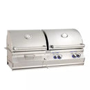 Fire Magic Aurora A830I Built-In Natural Gas & Charcoal Combo Grill With One Infrared Burner