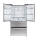Forno 3-Piece Appliance Package - 30-Inch Electric Range, French Door Refrigerator, and Dishwasher in Stainless Steel