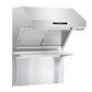 Forno 5-Piece Appliance Package - 30-Inch Gas Range, Refrigerator, Wall Mount Hood with Backsplash, Microwave Oven, & 3-Rack Dishwasher in Stainless Steel