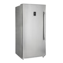 Forno 3-Piece Appliance Package - 30-Inch Gas Range, 56-Inch Pro-Style Refrigerator & Wall Mount Hood in Stainless Steel