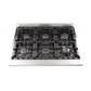 Forno 2-Piece Appliance Package - 36-Inch Dual Fuel Range & Wall Mount Hood in Stainless Steel