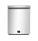 Forno 5-Piece Appliance Package - 36-Inch Gas Range, Refrigerator with Water Dispenser, Wall Mount Hood, Microwave Drawer, & 3-Rack Dishwasher in Stainless Steel