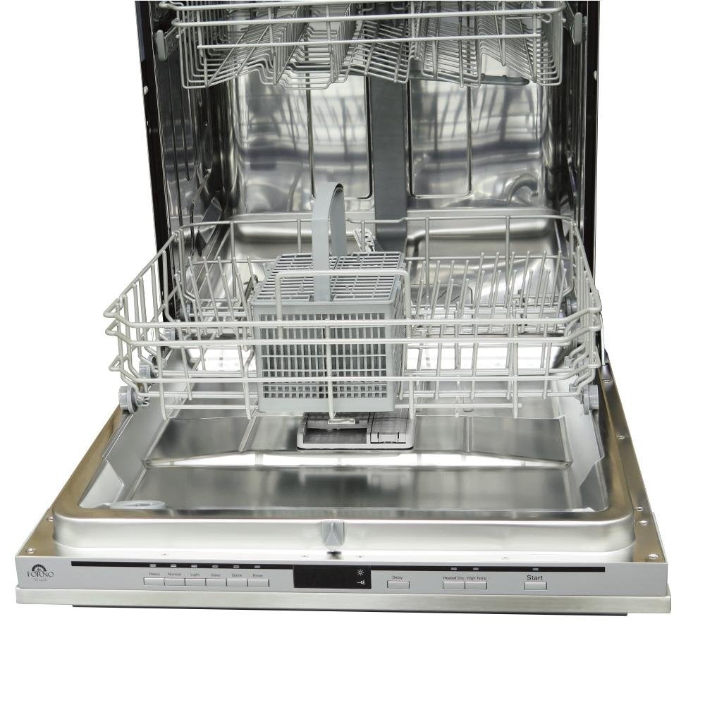 Forno Appliance Package- 36 Inch Gas Range, Dishwasher, FDWBI-FFSGS6244-36 - MyBBQDirect