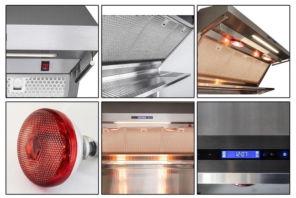 Forno Appliance Package - 36 Inch Gas Range, Wall Mount Range Hood, Microwave Drawer, Dishwasher, FWCDR-FRHWM5029-36 - MyBBQDirect