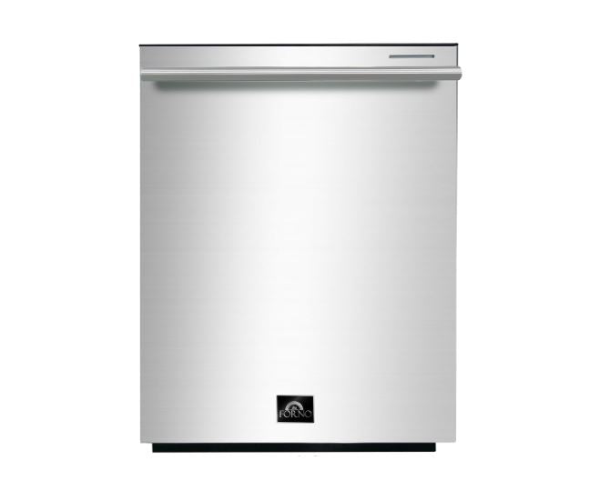 Forno Appliance Package - 36 Inch Gas Range, Wall Mount Range Hood, Microwave Drawer, Dishwasher, FWCDR-FRHWM5029-36 - MyBBQDirect