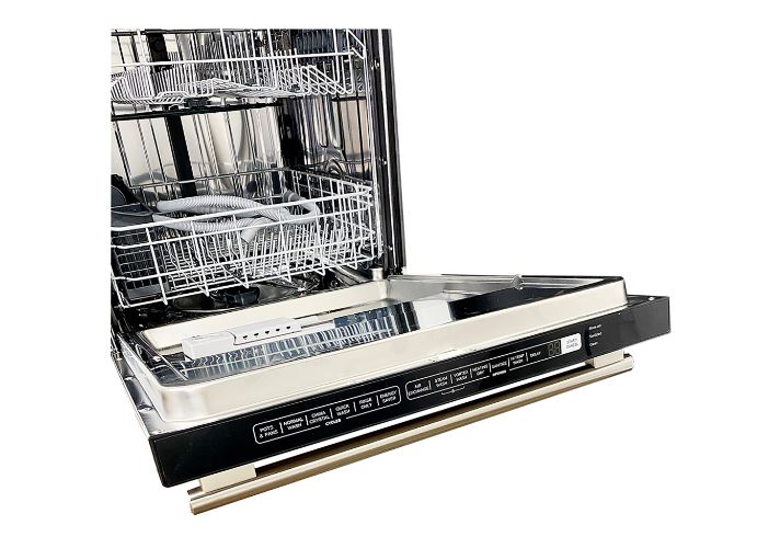 Forno Appliance Package - 36 Inch Gas Range, Wall Mount Range Hood, Microwave Drawer, Dishwasher, FWCDR-FRHWM5029-36 - MyBBQDirect