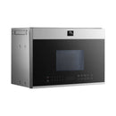 Forno Appliance Package - 48 Inch Gas Range, Microwave Capriolo 24", FOTR-FFSGS6244-48