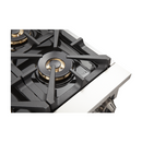 Forno Capriasca - Titanium Professional 30" Freestanding Colored Door Gas Range FFSGS6260-30WHT