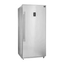 Forno 2-Piece Appliance Package - 36-Inch Gas Range  & 60-Inch Pro-Style Refrigerator in Stainless Steel