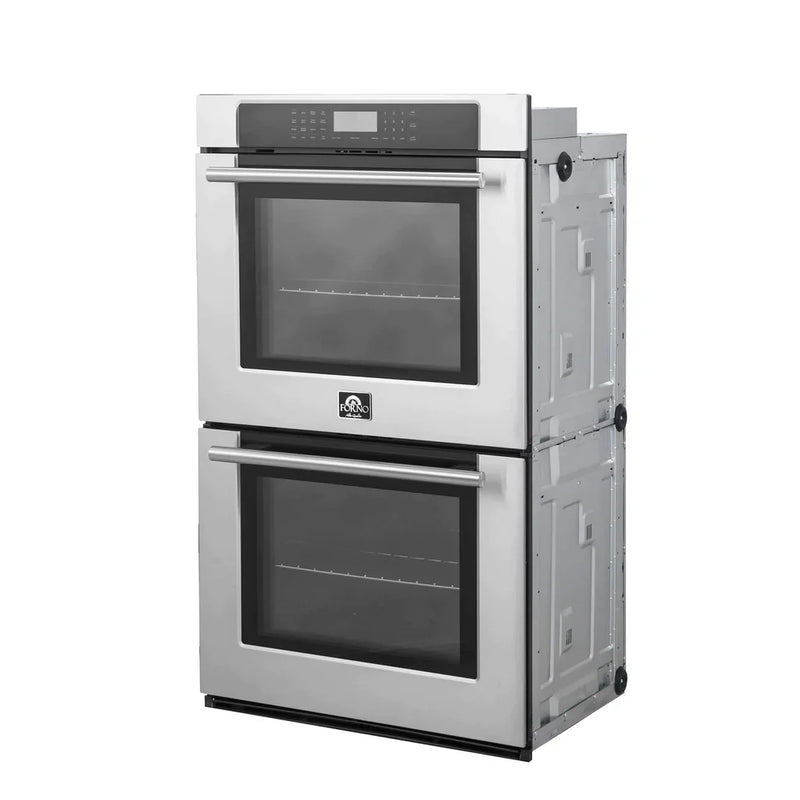 Forno Villarosa 30" Convection Double Electric Wall Oven in Stainless Steel - FBOEL1365-30