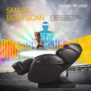 Full-Body L-Track Spot Target Voice Recognition Fully Assembled Massage Chair 