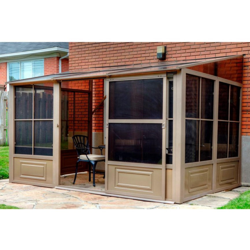 Gazebo Penguin Florence Add-A-Room 10 Ft. x 12 Ft. in Sand W1209-12 - MyBBQDirect