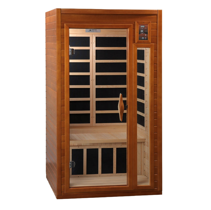 Golden Designs Infrared Sauna Dynamic 1-2 Person Barcelona Edition - DYN-6106-01