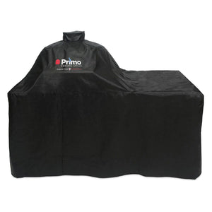 Primo Vinyl Cover for Oval XL 400 on Countertop Cypress Table - PG00422