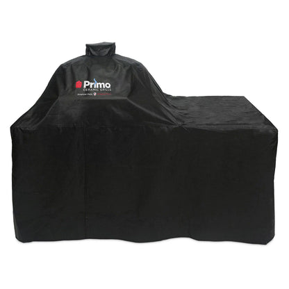 Primo Vinyl Cover for Oval XL 400 on Countertop Cypress Table - PG00422