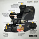 Kahuna 4D+Dual AIR Float Flex HSL-Track Infrared Massage Chair