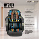Kahuna 4D+Dual AIR Float Flex HSL-Track Infrared Massage Chair