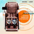 Kahuna Chair Fully-Assembled 3D Full-Body Zero Gravity with auto footrest with Passive Stretching and Excellent Foot Reflexology Massage