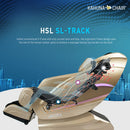 Kahuna Exquisite Rhythmic HSL 4D HM-Kappa Massage Chair 