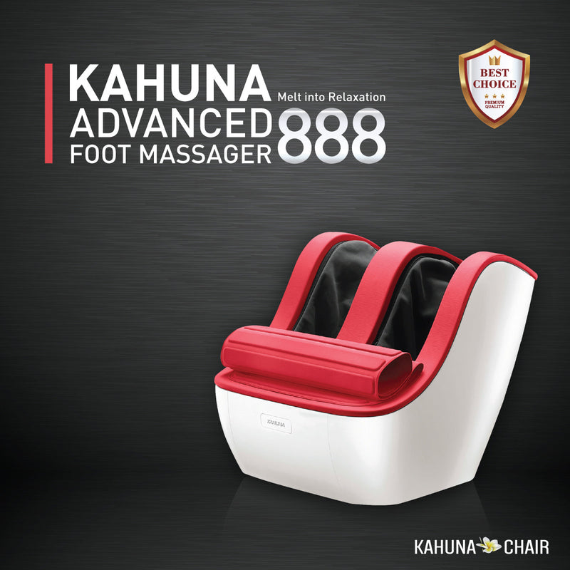 Kahuna Massage Chair 3D Slim Beauty Calf & Shiatsu Foot Massager 