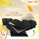 KAHUNA Top Performance Superior Massage Chair with SL-Track 6 Rollers 