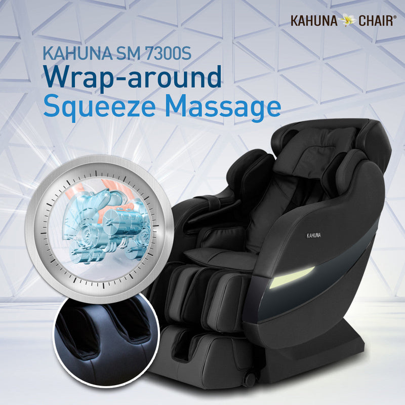 KAHUNA Top Performance Superior Massage Chair with SL-Track 6 Rollers 