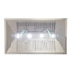 Kucht Appliance Package - 48 inch Natural Gas Range in Stainless Steel, Range Hood, Refrigerator, Dishwasher, KRH-KFX480-4812IS - MyBBQDirect