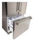 Kucht Appliance Package - 48 inch Natural Gas Range in Stainless Steel, Wall Dishwasher, Refrigerator, K65-KFX480-02D