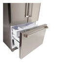 Kucht Appliance Package - 48 inch Natural Gas Range in Stainless Steel, Wall Dishwasher, Refrigerator, K65-KFX480-02D