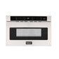 Kucht Appliance Package Professional 48 in. 6.7 cu ft. Natural Gas Range, Microwave Drawer & Dishwasher, KMD24S-KNG-481