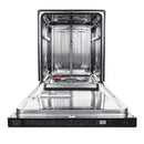 Kucht 5-Piece Appliance Package - 48-Inch Dual Fuel Range, Refrigerator, Under Cabinet Hood, Dishwasher, & Microwave Oven in Stainless Steel