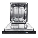 Kucht 5-Piece Appliance Package - 48-Inch Gas Range, Refrigerator, Under Cabinet Hood, Dishwasher, & Microwave Oven in Stainless Steel