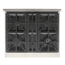 Kucht 5-Piece Appliance Package - 30-Inch Gas Range, Refrigerator, Under Cabinet Hood, Dishwasher, & Microwave Oven in Stainless Steel