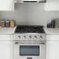 Kucht 5-Piece Appliance Package - 30-Inch Gas Range, Refrigerator, Wall Mount Hood, Dishwasher, & Microwave Drawer in Stainless Steel - MyBBQDirect