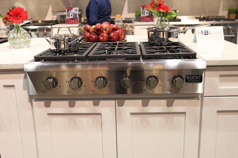 Kucht 36-Inch Rangetop in Stainless Steel (KRT361GU)