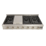 Kucht 48-Inch Gas Rangetop with Griddle in Stainless Steel (KRT481GU) - MyBBQDirect