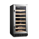 Lanbo 15 Inch (Built In or Freestanding) Compressor Wine Cooler, 33 Bottle Capacity LW33S