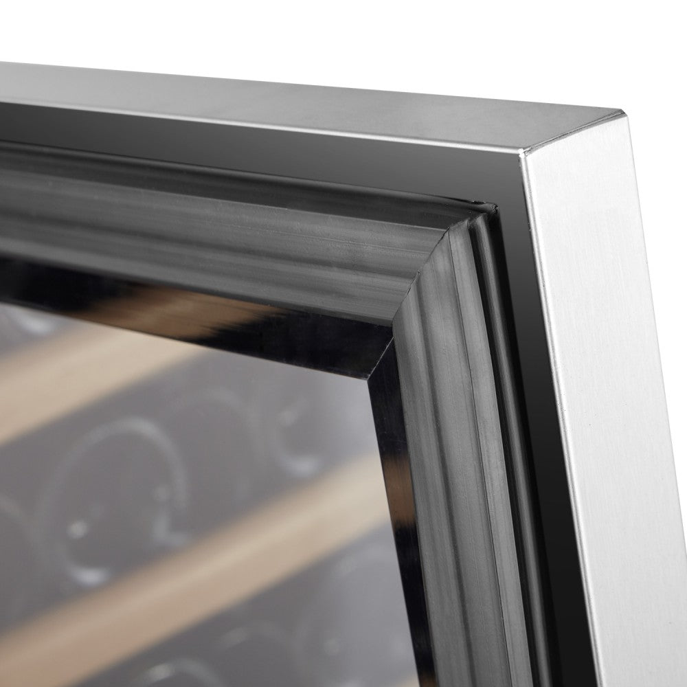 Lanbo 15 Inch Dual Zone (Built In or Freestanding) Compressor Wine Cooler, 28 Bottle Capacity LW28D - MyBBQDirect