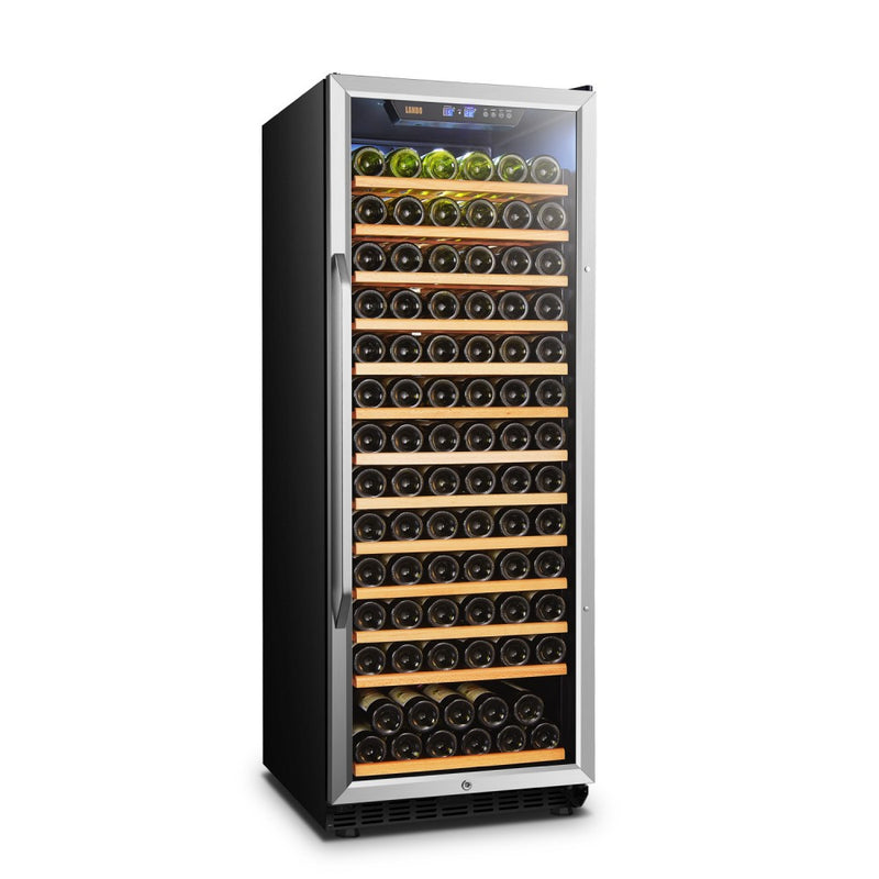 Lanbo Single Zone (Built In or Freestanding) Compressor Wine Cooler, 149 Bottle Capacity LW155S