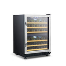 Lanbo  24 Inch Dual Zone (Built In or Freestanding) Compressor Wine Cooler, 44 Bottle Capacity LW46D