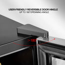 Lanbo  24 Inch Dual Zone (Built In or Freestanding) Compressor Wine Cooler, 44 Bottle Capacity LW46D