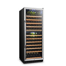 Lanbo Dual Zone (Built In or Freestanding) Compressor Wine Cooler, 138 Bottle Capacity LW142D