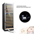 Lanbo Dual Zone (Built In or Freestanding) Compressor Wine Cooler, 160 Bottle Capacity LW165D
