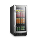 Lanbo Single Zone (Built In or Freestanding) Compressor Beverage Cooler, 70 Can Capacity LB80BC