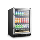 Lanbo Single Zone (Built In or Freestanding) Compressor Wine/Beverage Cooler, 110 Can 6 Bottle Capacity LB148BC
