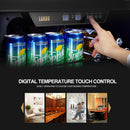 Lanbo Single Zone (Built In or Freestanding) Compressor Wine/Beverage Cooler, 110 Can 6 Bottle Capacity LB148BC